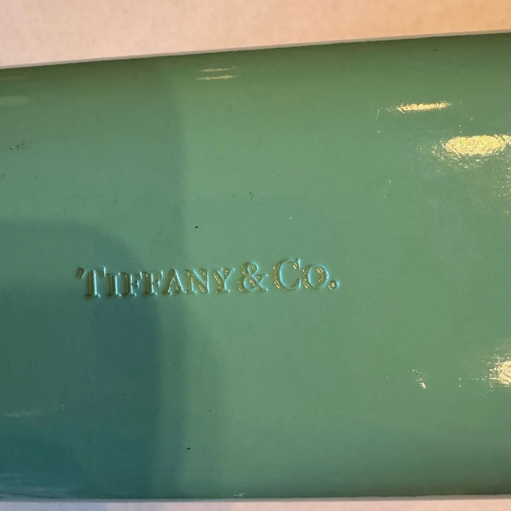 Tiffany & Co. Signature Blue Sunglasses case - Picture 2 of 6